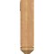 Ekena Millwork Olympic Arts and Crafts Smooth Bracket w/ Offset Brace, Western Red Cedar, 5 1/2"W x 18"D x 22"H BKT0604X18X22OLY03SWR - alternate 3